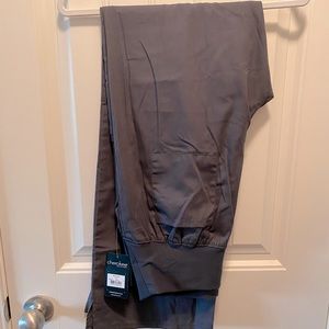 Cherokee Maternity Scrub Pants. Small Tall Gray